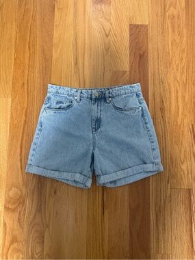 Blank NYC Light Blue Denim High-Rise Women's Shorts